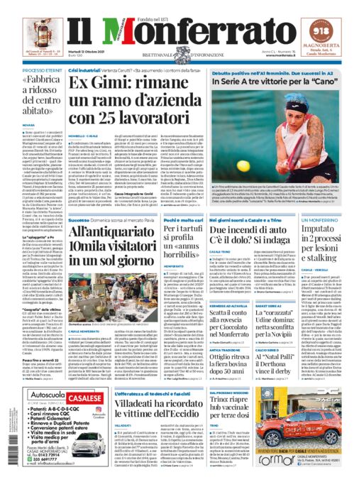 Il Monferrato - Edizione 76 del 12/10/2021